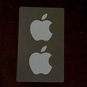 Apple stickers free with purchase